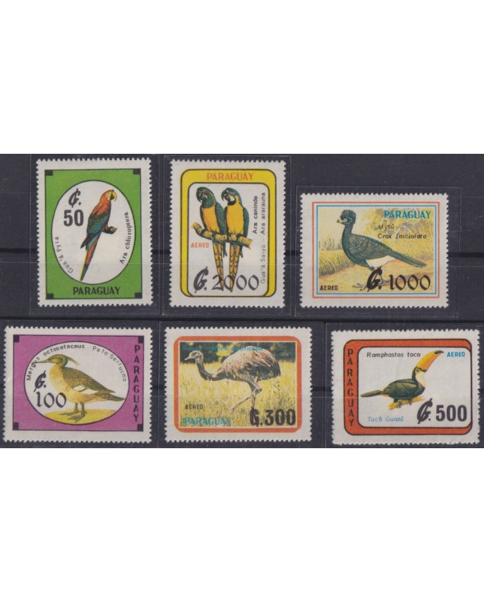 F-EX38119 PARAGUAY MNH BIRD PAJAROS AVES OISEAUX VÖGEL.
