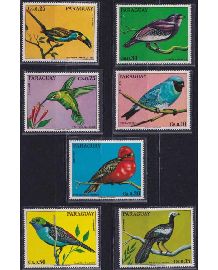 F-EX38179 PARAGUAY MNH 1973 BIRD PAJAROS AVES OISEAUX VÖGEL.