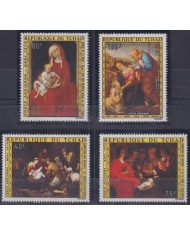 F-EX38231 CHAD TCHAD MNH 1975 CHRISTMAS NAVIDAD ART VAN DER WEYDEN RAPHAEL.