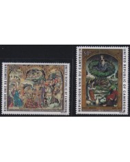 F-EX38234 CAMEROUN CAMERUN MNH 1975 CHRISTMAS NAVIDAD ART N FROMENT GENTILE DA FABRIANO.