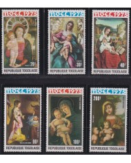 F-EX38236 TOGO MNH 1975 CHRISTMAS NAVIDAD ART EL GRECO CORREGGIO BELLINI MANTEGNA.
