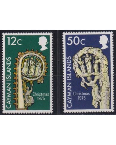 F-EX38246 CAYMAN MNH 1975 CHRISTMAS NAVIDAD ART RENAISSANCE BACULO.