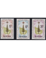 F-EX38257 NORFOLK MNH 1975 CHRISTMAS NAVIDAD TREE DRAWING RELIGION.