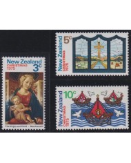 F-EX38259 NEW ZEALAND MNH 1975 CHRISTMAS NAVIDAD DRAWING RELIGION MACHIAVELLI.