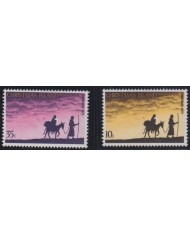 F-EX38260 CHRISTMAS IS MNH 1975 CHRISTMAS NAVIDAD DRAWING RELIGION.