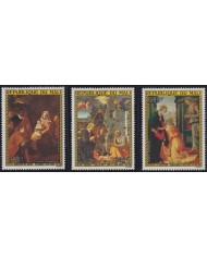 F-EX38262 MALI MNH 1975 CHRISTMAS NAVIDAD ART GHIRLANDAIO FILIPPO LIPPI  VELAZQUEZ.