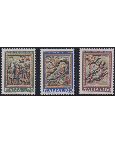 F-EX38273 ITALIA MNH 1975 CHRISTMAS NAVIDAD ART MEDIEVAL SCULTURE.