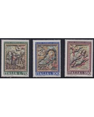 F-EX38273 ITALIA MNH 1975 CHRISTMAS NAVIDAD ART MEDIEVAL SCULTURE.