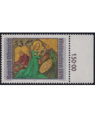 F-EX38289 AUSTRIA MNH 1976 CHRISTMAS NAVIDAD ART MADONNA PAINTING.