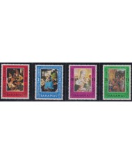 F-EX38300 BAHAMAS MNH 1976 CHRISTMAS NAVIDAD ART MADONNA PAINTING FILIPPO LIPPI.