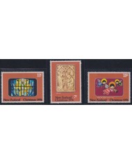 F-EX38315 NEW ZEALAND MNH 1976 CHRISTMAS NAVIDAD CHURCH STAINED GLASS RELIGION.