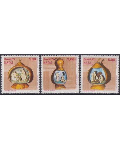 F-EX38337 BRAZIL BRASIL MNH 1977 CHRISTMAS NAVIDAD FOLKLORE RELIGION.