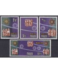 F-EX38389 MALTA MNH 1978 CHRISTMAS NAVIDAD ART DRAWING RELIGION.