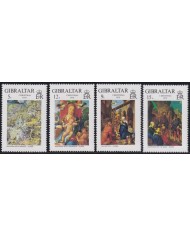 F-EX38390 GIBRALTAR MNH 1978 CHRISTMAS NAVIDAD ART MADONNA PAINTING DURER RENASSENCE.