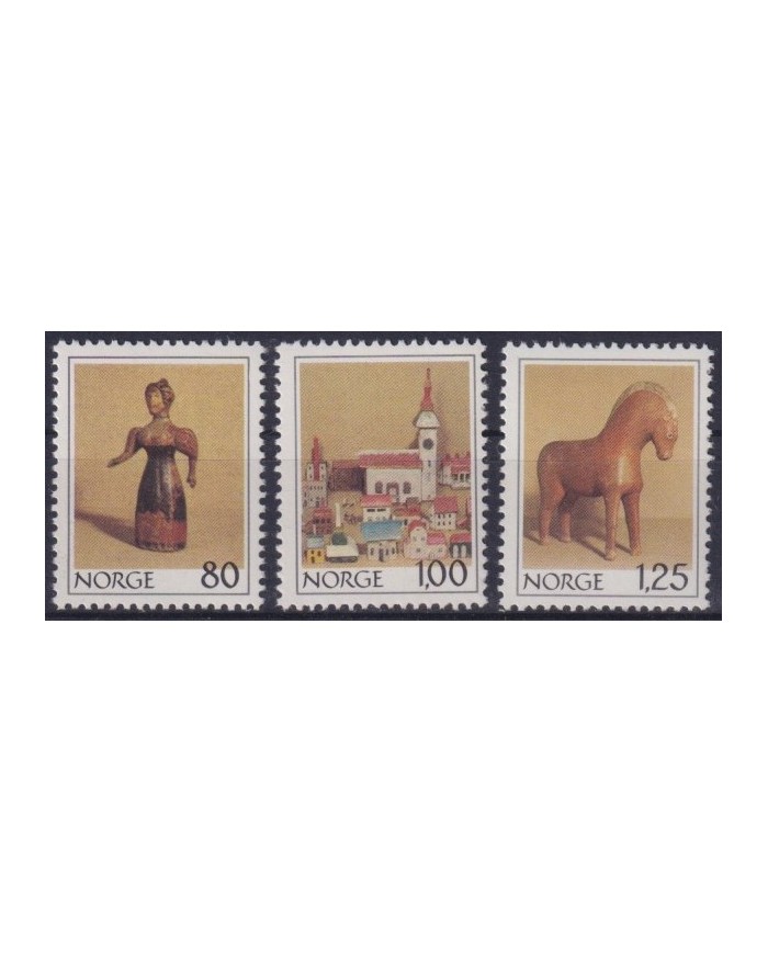 F-EX38398 NORWAY NORGE MNH 1978 CHRISTMAS NAVIDAD ART TOYS DRAWING RELIGION.