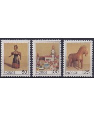 F-EX38398 NORWAY NORGE MNH 1978 CHRISTMAS NAVIDAD ART TOYS DRAWING RELIGION.
