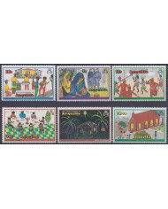 F-EX38408 ANGUILLA MNH 1978 CHRISTMAS NAVIDAD ART DRAWING RELIGION.