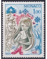 F-EX38410 MONACO MNH 1978 CHRISTMAS NAVIDAD CHILDREN DRAWING RELIGION.