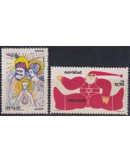 F-EX38419 URUGUAY MNH 1978 CHRISTMAS NAVIDAD PAPA NOEL DRAWING RELIGION.