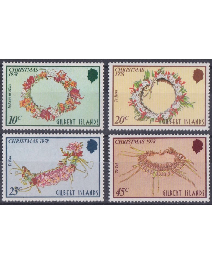 F-EX38433 GILBERT IS MNH 1978 CHRISTMAS NAVIDAD ART DRAWING RELIGION.