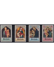 F-EX38458 BARBUDA MNH 1971 CHRISTMAS NAVIDAD ART MADONNA BELLINI BOTTICELLI RAPHAEL PAINTING RENASSENCE.