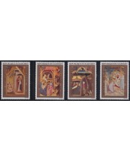 F-EX38470 DAHOMEY MNH 1972 CHRISTMAS NAVIDAD ART GIOTTO SIMONE PAINTING RENASSENCE.