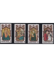 F-EX38484 TOGO MNH 1973 CHRISTMAS NAVIDAD ART RENAISSANCE MADONNA PAINTING.