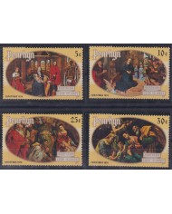 F-EX38500 PENRHYN MNH 1974 CHRISTMAS NAVIDAD RENAISSENCE MADONNA PAINTING.