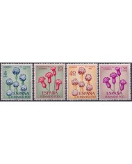F-EX40310 ESPAÑA SPAIN FERNANDO POO MNH 1967 PRO- INFANCIA CHILD FLOWER FLORES.