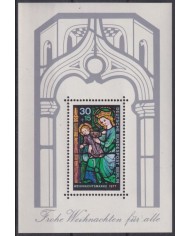 Z76 GERMANY BERLIN MNH 1977 ART PAINTED GLASS VITRALES.