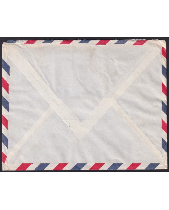 Z155 MADAGASCAR 1971 REGISTERED COVER TO FRANCE.