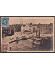 Z174 SWEDEN SVERIGE 1913 POSTCARD TO SPAIN POSTAGE DUE.
