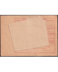 Z187 YUGOSLAVIA 1930 PACKET BULLETIN PACKAGE CARD.