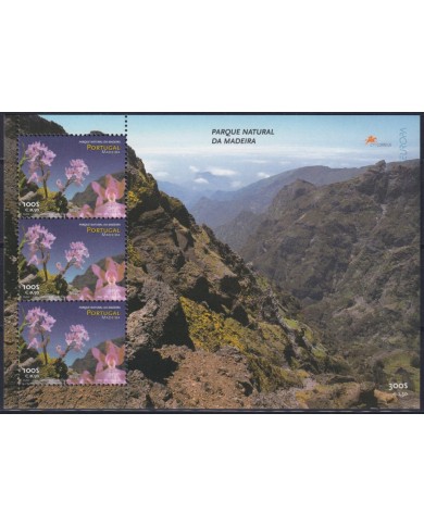 F-EX40193 PORTUGAL AZORES MNH 1999 EUROPA NATURAL PARK FLOWER ORCHILD FLORES ORQUIDEAS.