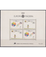 F-EX40181 PORTUGAL MADEIRA MNH 1989 EUROPA TRADITIONAL CHILD GAMES.