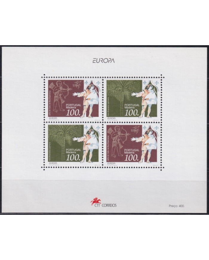 F-EX40184 PORTUGAL MADEIRA MNH 1994 EUROPA DISCOVERY DESCUBRIMIENTO D. HENRIQUE.