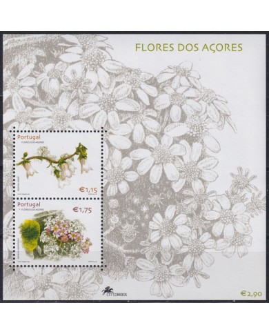 F-EX40401 PORTUGAL AZORES MNH 2002 EFLOWER FLORES.