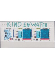 F-EX40352 NEDERLAND NETHERLAND HOLLAND MNH 1988 SHEET CHILD CHILDREN DRAWING.