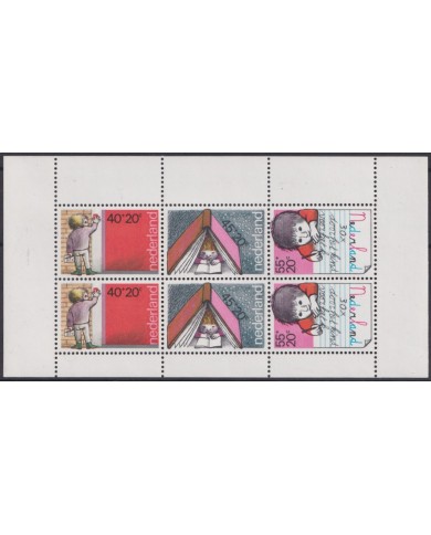 F-EX40357 NEDERLAND NETHERLAND HOLLAND MNH 1978 SHEET CHILD CHILDREN.