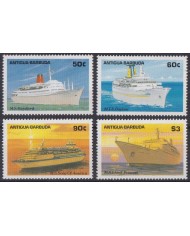 F-EX40672 ANTIGUA & BARBUDA MNH 1987 SAILING BOAT CRUICER SHIP.
