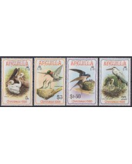 F-EX40717 ANGUILLA MNH 1980 AVES PAJAROS BIRD CHRISTMAS NAVIDAD.