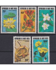F-EX40687 UPPER VOLTA MNH 1982 FLORA FLOWER FLORES.