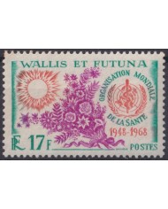 F-EX40913 WALLIS ET FUTUNA MNH 1968 HEALH YEAR FLORA FLOWER FLORES.