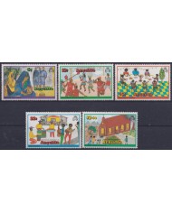 F-EX40703 ANGUILLA MNH 1978 CHRISTMAS NAVIDAD CHILD DRAWING.