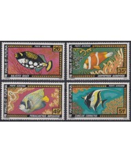 F-EX40922 WALLIS ET FUTUNA MNH 1978 MARINE WILDLIFE REEF CORAL FISH PECES.