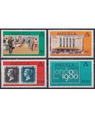 F-EX40697 ANGUILLA MNH 1980 LONDON PHILATELIC EXPO.