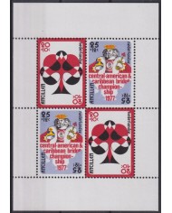 F-EX40883 NEDERLAND ANTILLES MNH 1976 BRIDGE CHAMPIONSHIP GAMES.