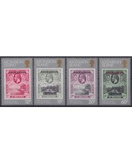 F-EX40758 ASCENSION MNH 1984 150th ANNIV OF ST HELENA STAMPS.