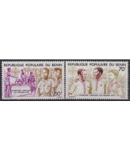 F-EX40884 BENIN MNH 1976 BOYS SCOUTS JAMBOREE NIGERIA.