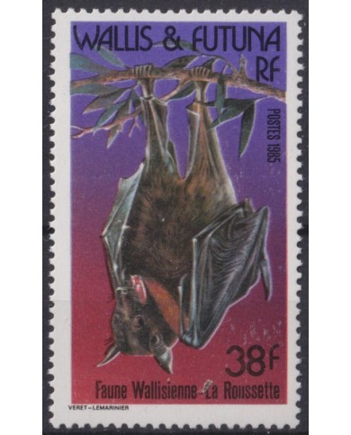 F-EX40902 WALLIS ET FUTUNA MNH 1995 FAUNA BAT MURCIELAGO.